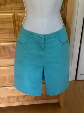 Tribal denim women’s shorts, size 4, colour blue